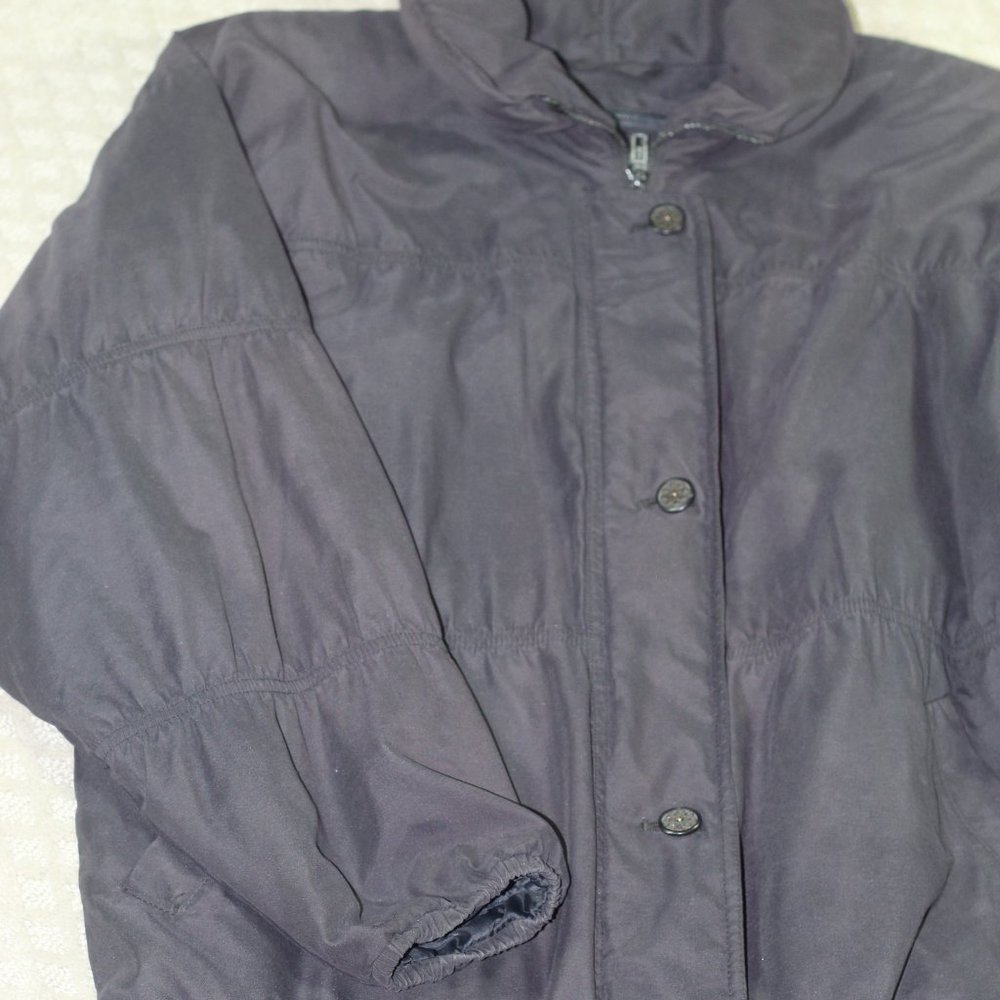 SALE! Vintage 80's London Fog Navy Coat with Removable 3M Thinsulate Liner